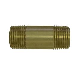 BRASS PIPE NIPPLE 3/4" x 6"