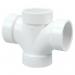 2" X 1-1/2" X 1-1/2" TEE PVC DWV