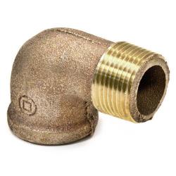 1-1/4" BRASS 90