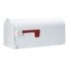 MAILBOX POLY WHITE