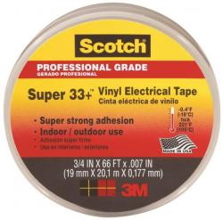 SUPER 33 ELECTRICAL TAPE 3/4x66'