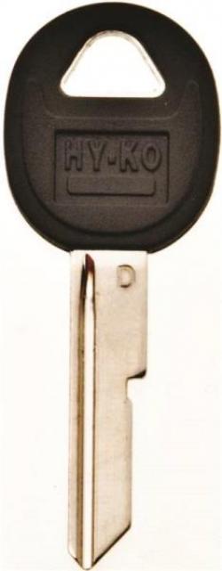 KEY BLANK GM B51 RUBBER