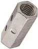 COUPLER NUT ZINC 5/8-11