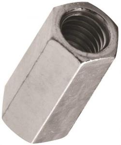 COUPLER NUT ZINC 5/16-18