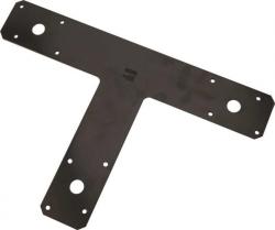 T-PLATE 12" x 8" BLACK