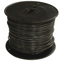 Black THHN 6G Stranded Wire - Per Foot