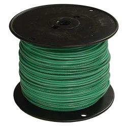 10GA THHN STRANDED WIRE GREEN FT