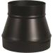 FLUE PIPE INCREASER 5X6IN BLK