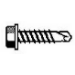 #6 x 1" Hex Head Tek Screw