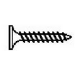 #6 x 1" Fine Thread Drywall Screw