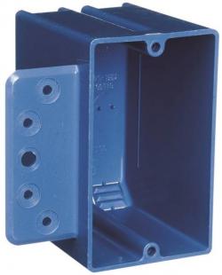 1GANG PVC SWITCH BOX W/ BRACKET