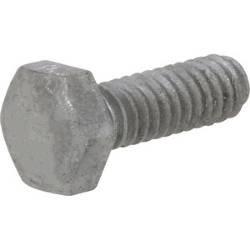 1/4" x 3/4" Galvanized Hex Head Cap Screws