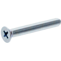 1/4"-20 x 1/2" Flat Head Phillips Machine Screw