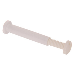 1/4" Nylon Binding Post with #10-24 x 1/4" Screw