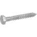 5/8" x 10" Galvanized Hex Head Lag Screw