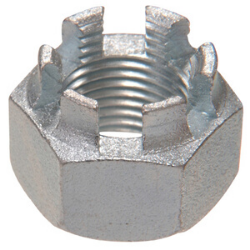 1/4"-28 SAE Castle Nut