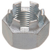 1/4"-28 SAE Castle Nut