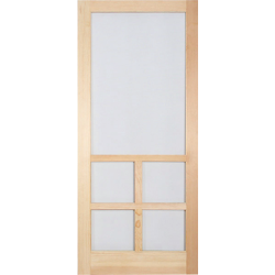 2' 8" x 6' 9" Wood Screen Door