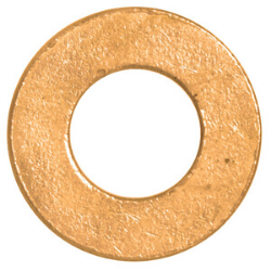 #4 Brass Flat Washer