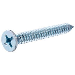 #4 x 1/2" Flat Phillips Sheet Metal Screw