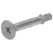 #12-24 x 2" Flat Phillips Tek Screw w/ Wing