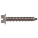 #12 x 2" SS Hex Washer Head Sheet Metal Screw