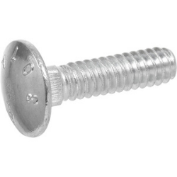 3/16" x 2-1/2" Zinc Carriage Bolt