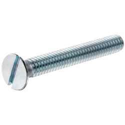 5/16"-18 x 2" Slotted Flat Head Stove Bolt