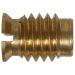 5/16"-18 Brass Wood Insert