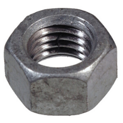 1/4"-20 Galvanized Hex Nut