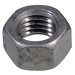 1/2"-13 Galvanized Hex Nut