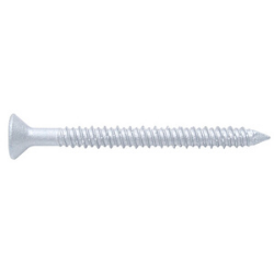 3/16" x 2-1/4" White Flat Phillips Head Procon Screw