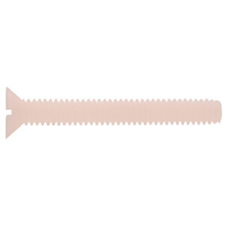 #6-32 x 1" Nylon Flat Head Screw