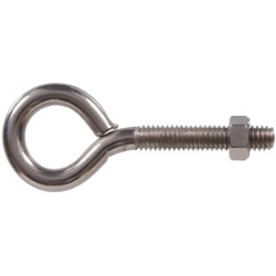 5/16"-18 x 3-1/4" Stainless Steel Eye Bolt with Nut