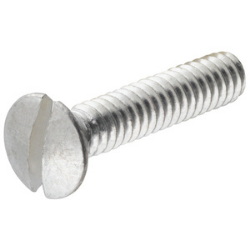 #6-32 x 1/2" Aluminum Oval Head Machine Screw