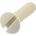 #6-32 x 1/2" Ivory Electrical Switch Plate Screw