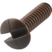 #6-32 x 1/2" Brown Electrical Switch Plate Screw