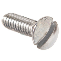 #6-32 x 1/2" Chrome Electrical Switch Plate Screw