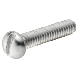 #6-32 x 3/4" Aluminum Round Head Machine Screw