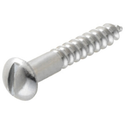 #6 x 3/4" Aluminum Round Head Wood Screw