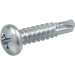 #6 x 1" Pan Phillips Tek Screw