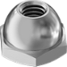 1/4" Open Acorn Cap Nut