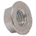 1/4"-20 Serrated Nut