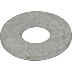 1/4" Galvanized Flat Washer