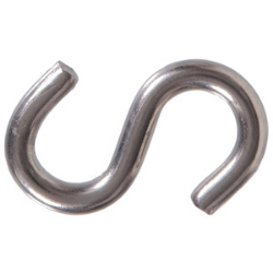 1-1/2" Stainless Steel S Hook