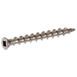 1-5/8" Stainless Steel Square Drive Trim Screw