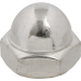 #6-32 Nickel Cap Nut