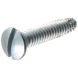 #6-32 x 1/2" Oval Head Thread Cutting Screw