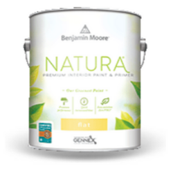 Natura Interior Flat Paint 1X Base - 1 Quart