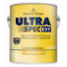 Ultra Spec Exterior Flat Paint White Base - 1 Gallon